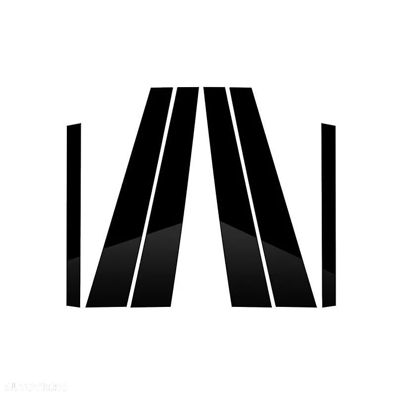 folie shadow line negru lucios BMW F10 F11 - 2