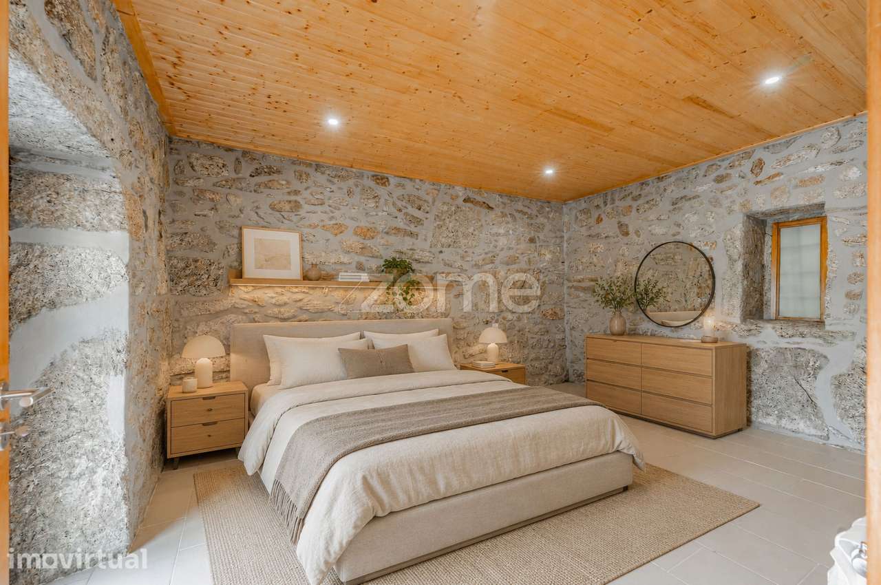 Moradia Térrea em Pedra T3 - Vila Verde - Braga