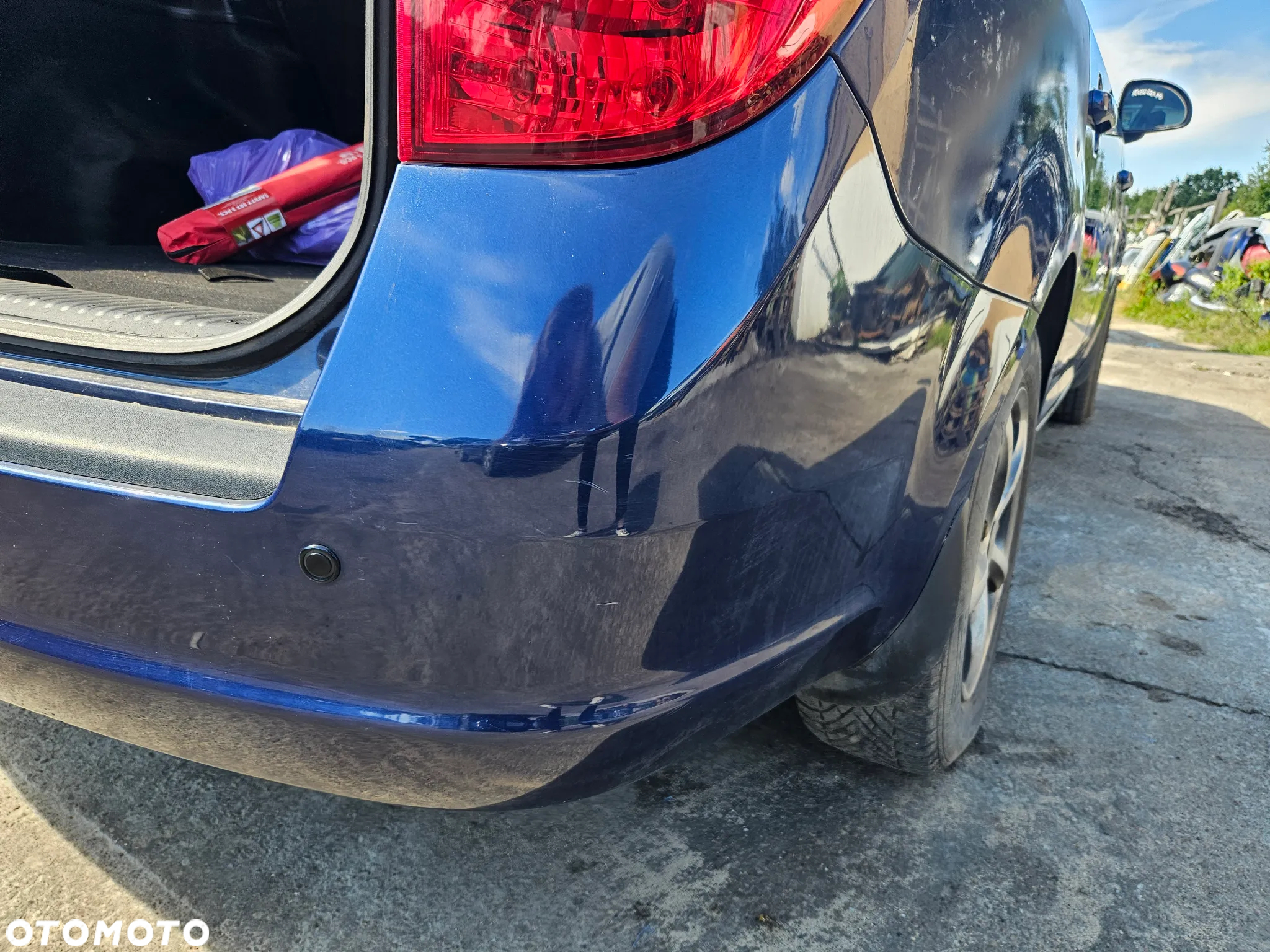 KIA CEED I ZDERZAK TYŁ TYLNY TYLNI A8 - 4