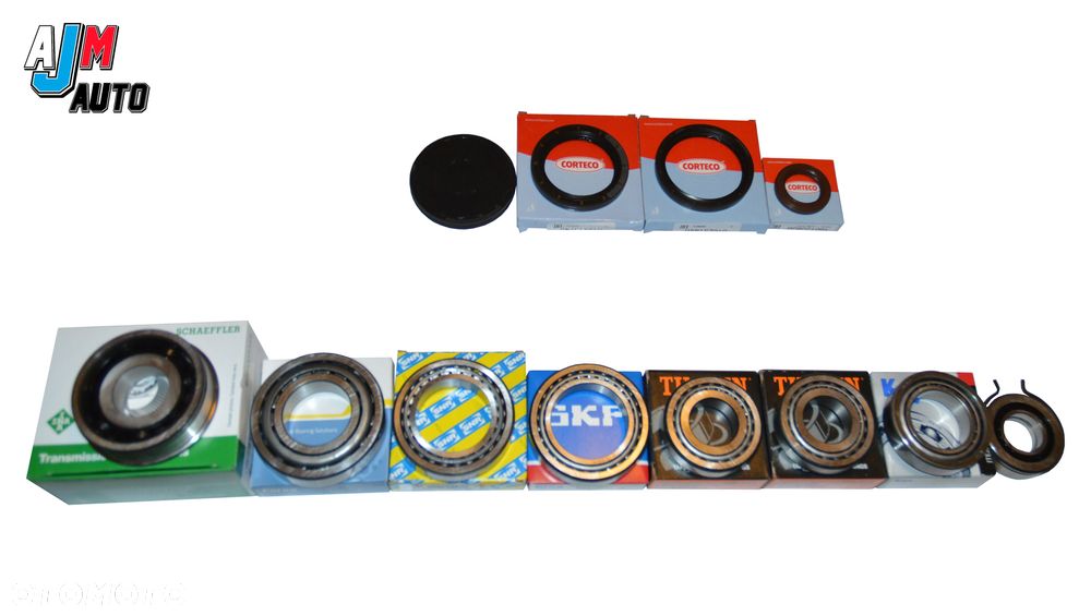 Łożyska skrzyni JLR 2.0 TDI Audi A3 Skoda Octavia I II VW Golf V Passat B6 - 1