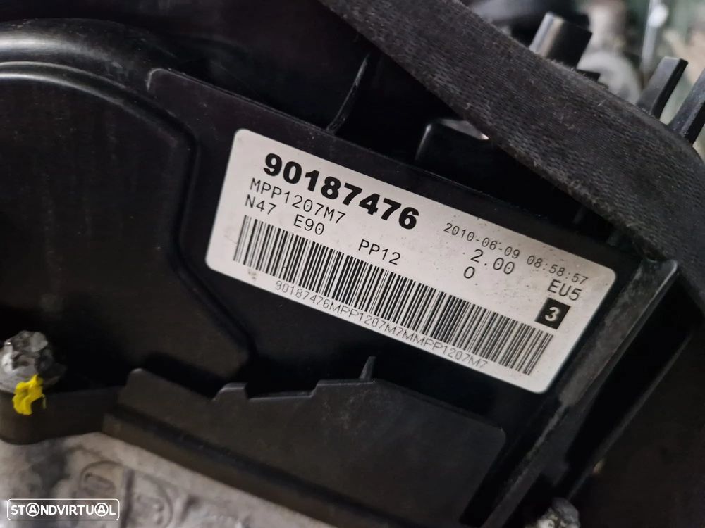 Motor usado N47D20C BMW 320D E90 E91 184CV 2010 2 GERAÇÃO F30 F20 F10 - 8