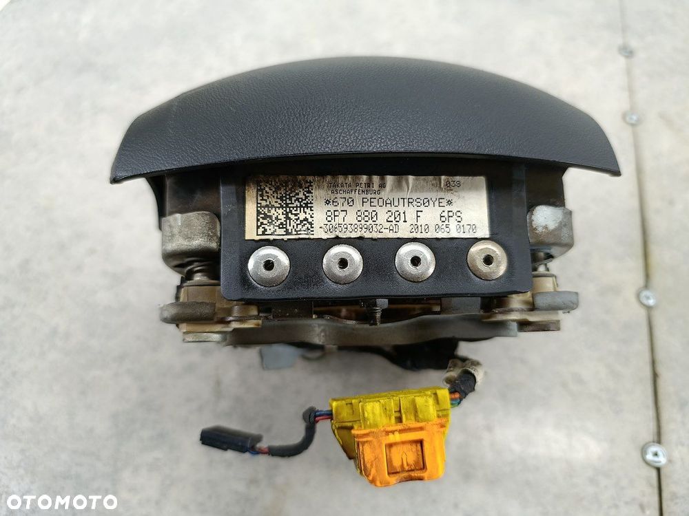 KIEROWNICA Z PODUSZKĄ AUDI A3 8P 8P0124 8P0419589 8P7880201F TRW - 9