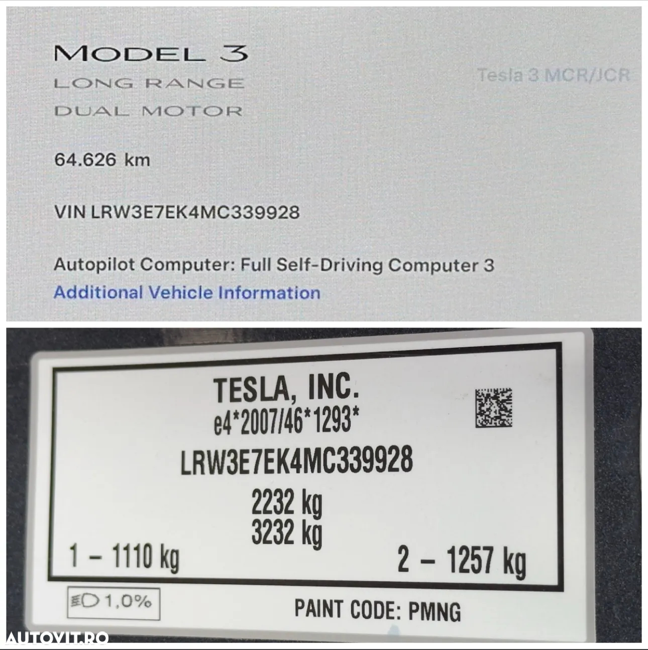Tesla Model 3 Langstreckenbatterie Allradantrieb Dual Motor - 31
