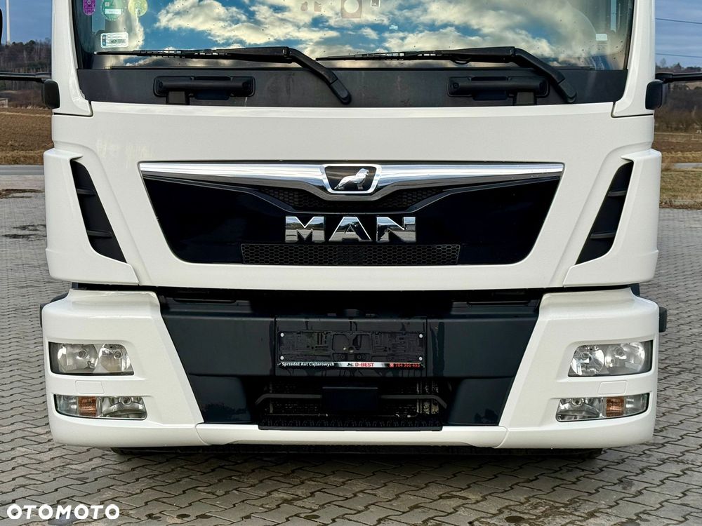 MAN TGL 12.250 / FIRANKA / 23 EUROPALETY / 390 TYŚ KM / SYPIALKA / ZSUWANY DACH / EURO 6 / 2020 ROK - 14