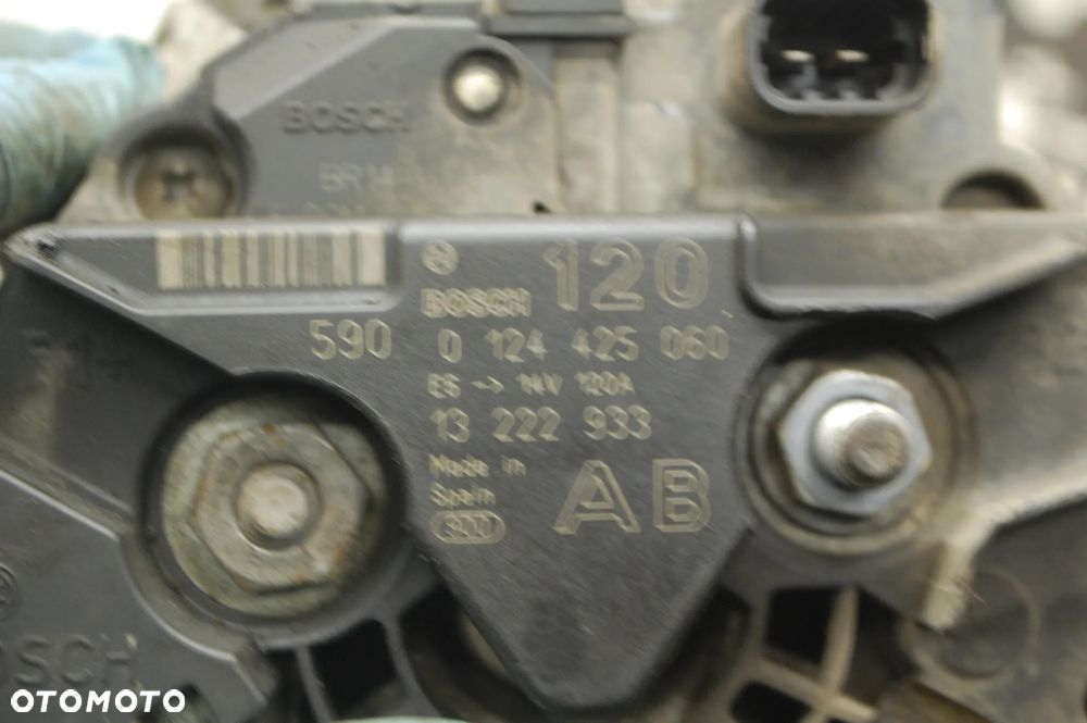 ALTERNATOR 120A 13222933 OPEL ASTRA III H 1.8 ZAFIRA V - 6