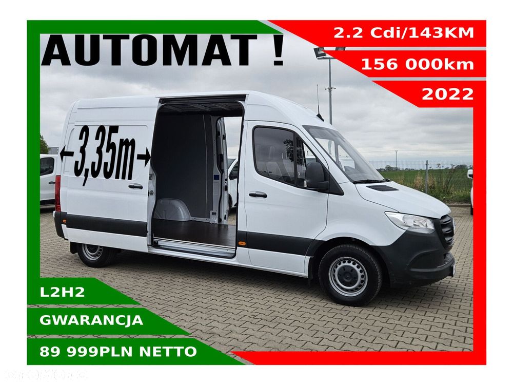 Mercedes-Benz Sprinter L2H2 *89999zł NETTO* 2.2Cdi/143KM automat - 1