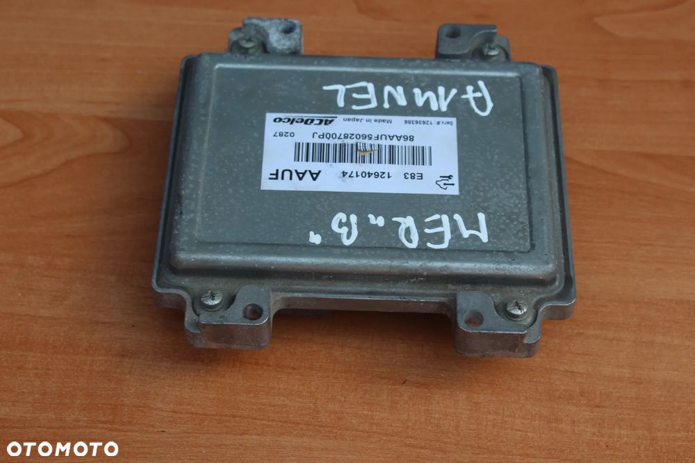 KOMPUTER STEROWNIK SILNIKA OPEL MERIVA B 1.4 TURBO 12640174 AAUF - 3