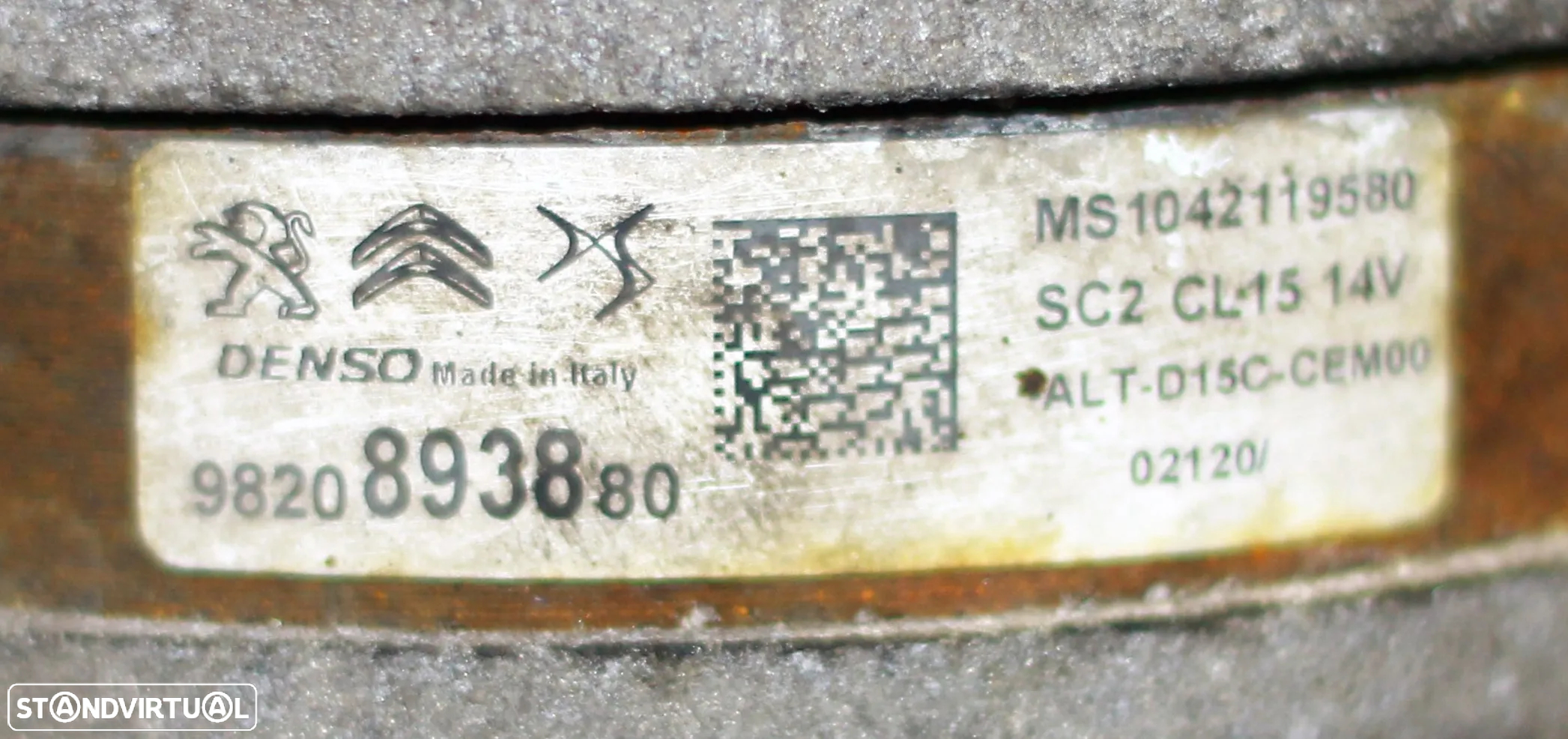 ALTERNADOR CITROËN C3 - 4