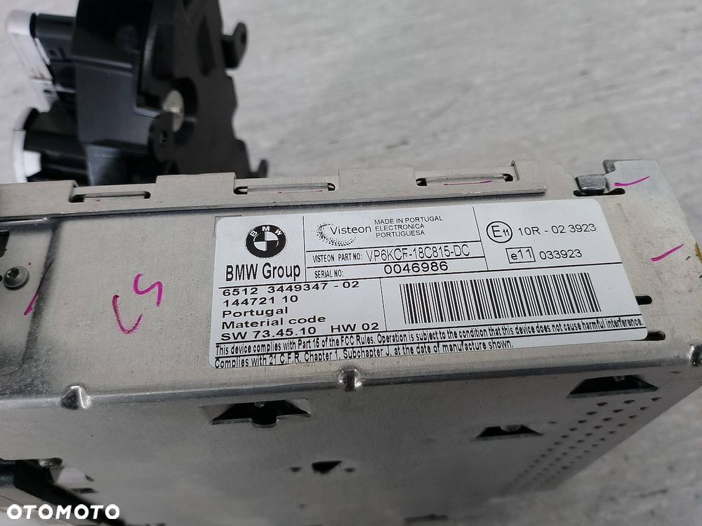 RADIO  MINI R56 65123449347-02  3449347 - 3