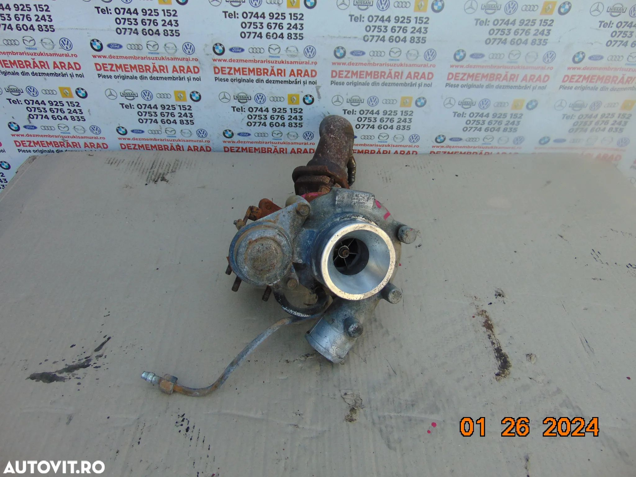 Turbina iveco 3.0 euro 4 iveco daily 2006-2011 euro 4 turbosuflanta cod - 1