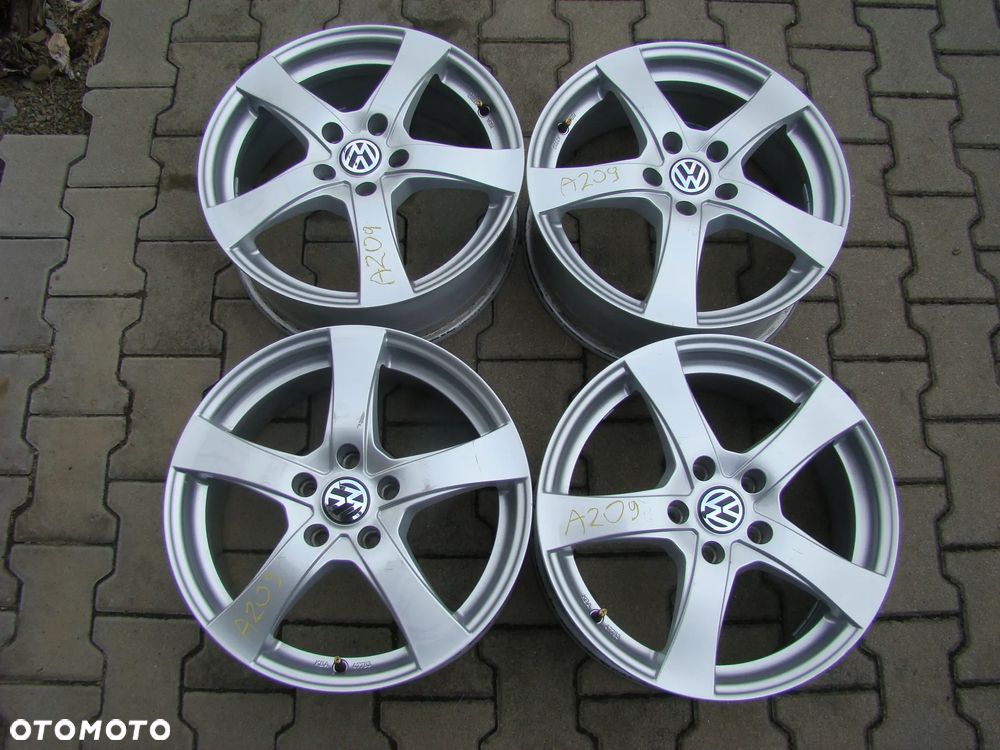 a209 5x112 VW T-Roc Caddy Jetta Touran Golf V VI VII VIII Plus SportsVan Passat B7 B6 7jx17 - 1