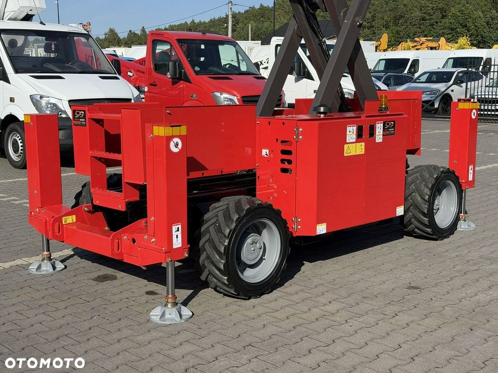 Manitou 120 SC Platforma robocza 12m Rozsuwany Kosz - 12