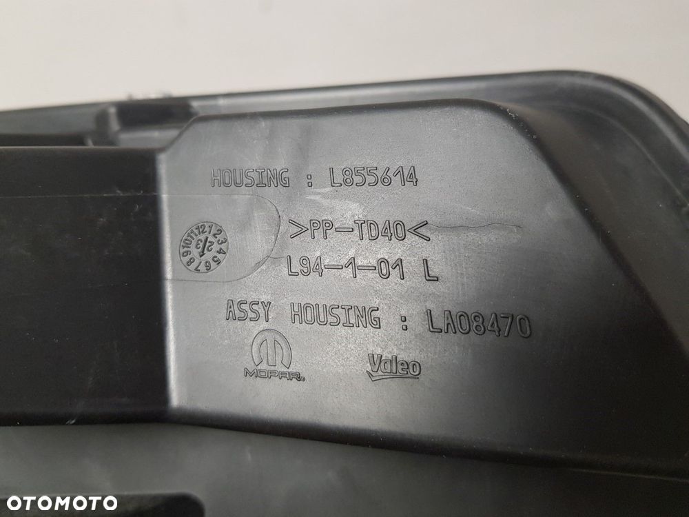 ORYGINALNY HALOGEN LED DRL LEWY PRZEDNI PEUGEOT 208 II 2008 2 LIFT 23-25 9850436380 - 9