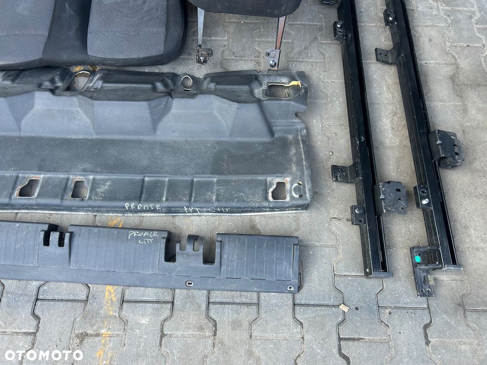 Toyota Proace City fotel fotele kanapa zabudowa kratka Berlingo IV Partner IV Rifter Combo C Doblo III Dubel kabina - 2