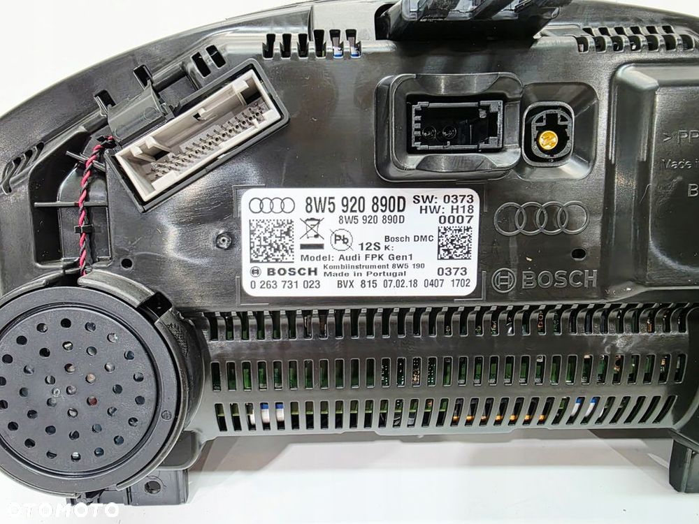 LICZNIK ZEGARY WYŚWIETLACZ VIRTUAL COCKPIT AUDI Q5 FY A4 B9 A5 8W5920890D - 6