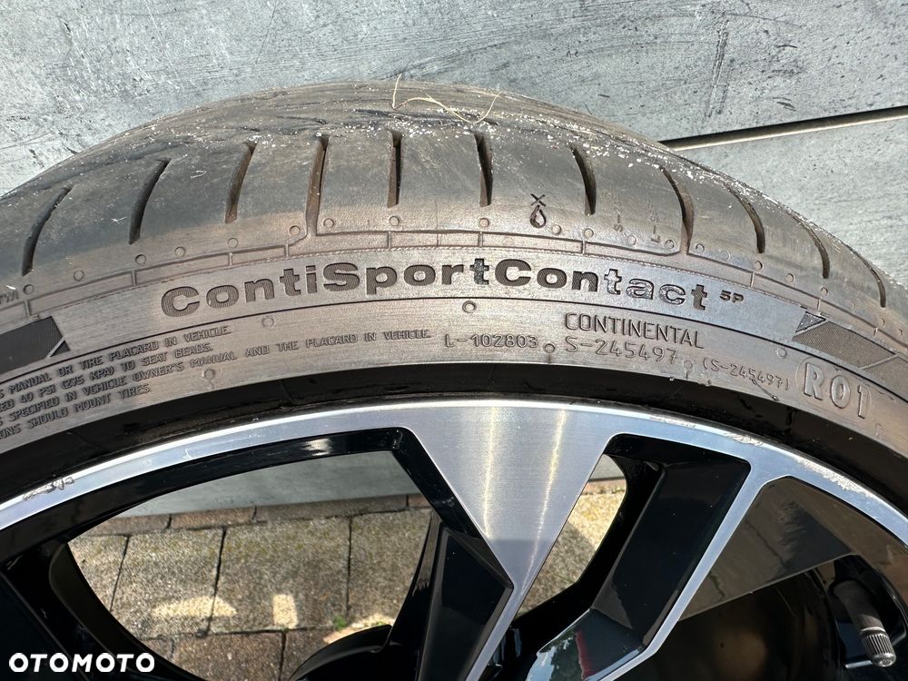 Felgi aluminiowe z oponami  (3 sztuki) Audi OE RS4 RS5 A4 A5 9.0" x 20" 5x112 ET 34 Cena za jedną felgę z oponą  !! - 5