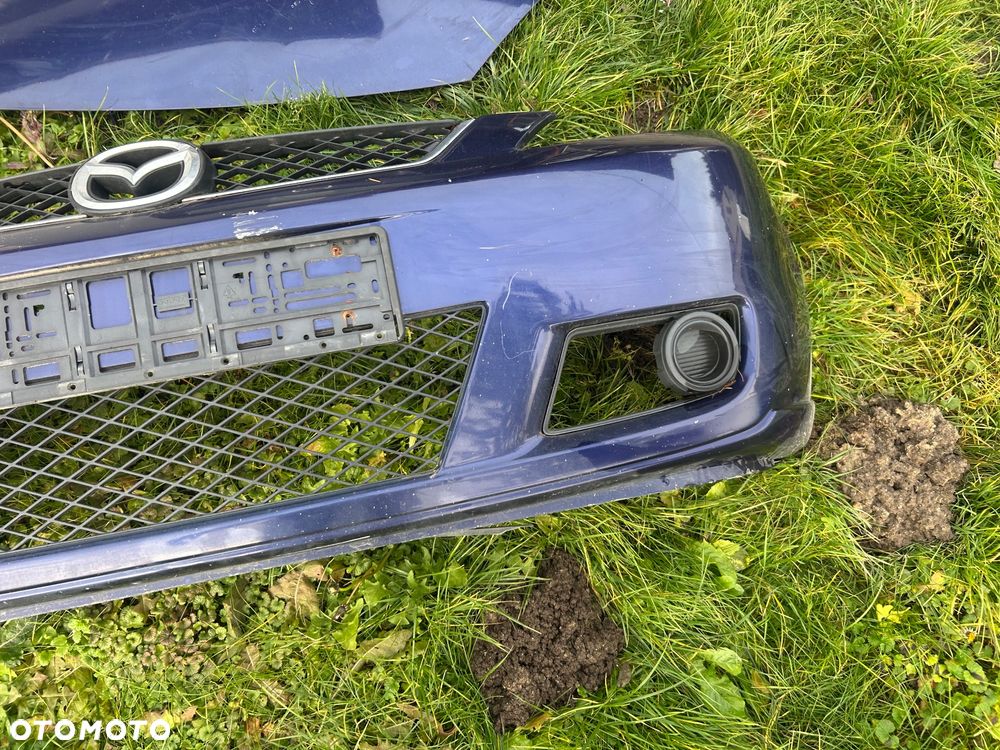 KL Zderzak Przód Maska Klapa Tył Mazda 5 V 05- 25E Niebieski - 5