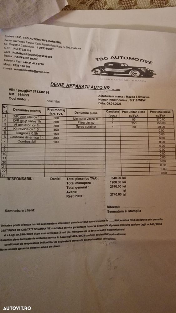 Mazda 6 CD175 AT 4x4 Revolution Top - 9