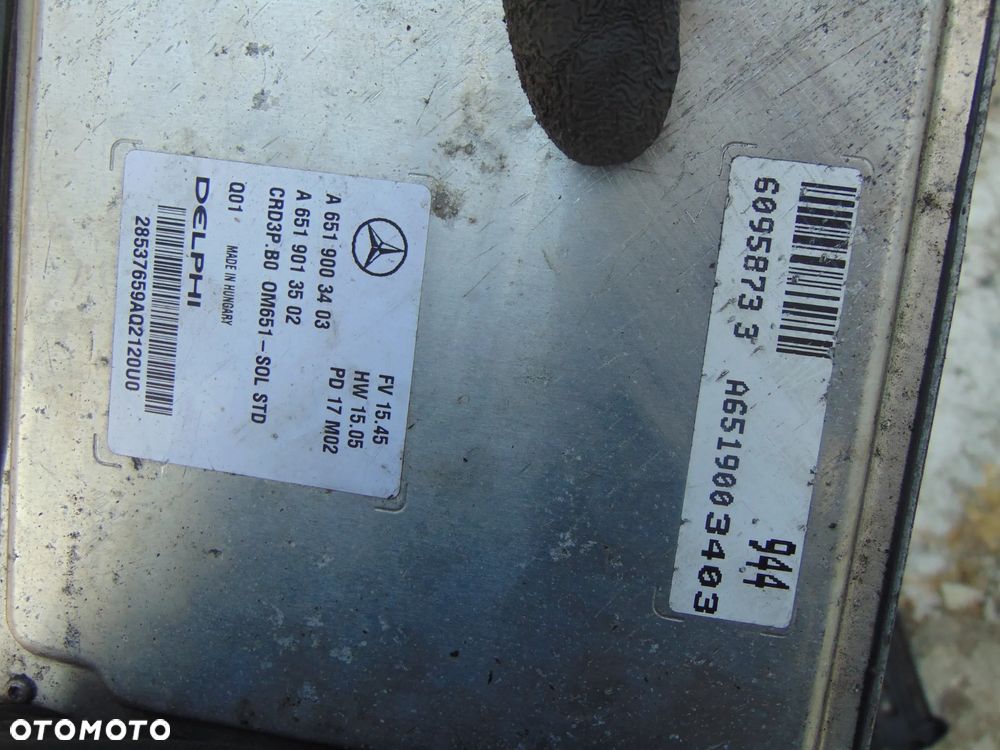 Katalizator + DPF(pusty)+ sterowniki i sondy komplet jak na foto sprinter 2017 rok 2,2 CDI - 9