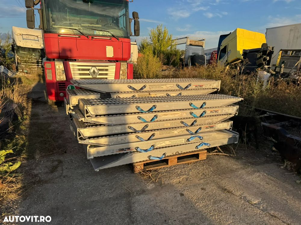ALTEC  Rampe ( Cale ) Aluminiu - 2.4 m 3 m lungime NOI si SECOND HAND - 2