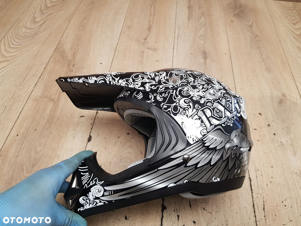 Kask dziecięcy Richa RXA Off-road Cross Enduro Rozmiar S 50 - 10