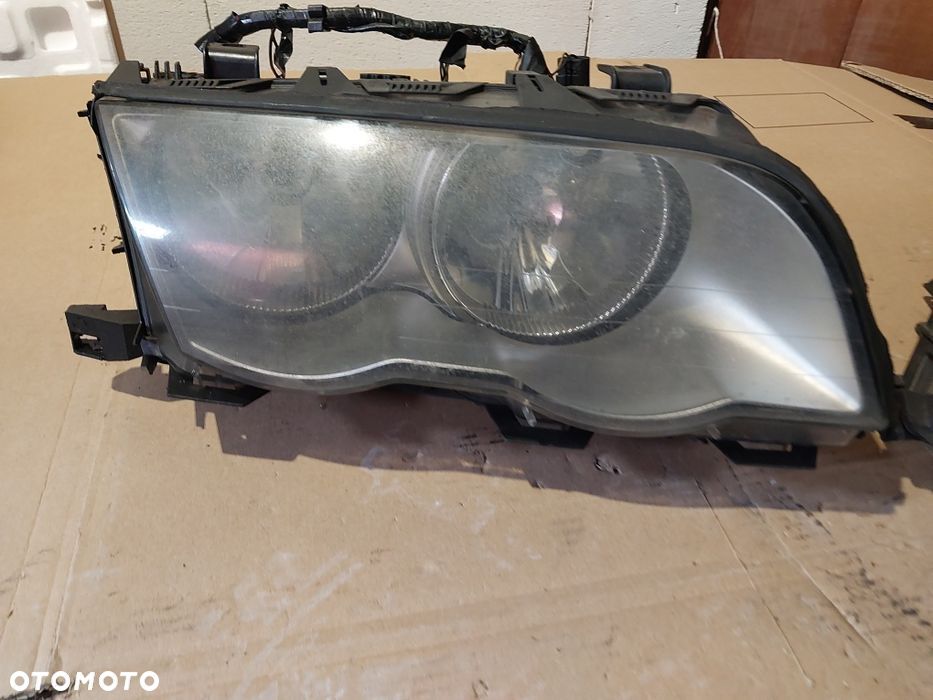 Jasny środek KOMPLET bmw e 46 sedan touring przednia lampa prawa lewa - 7