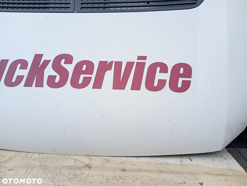 maska przednia pokrywa silnika biała vw crafter 2E0 2006-2017 - 6