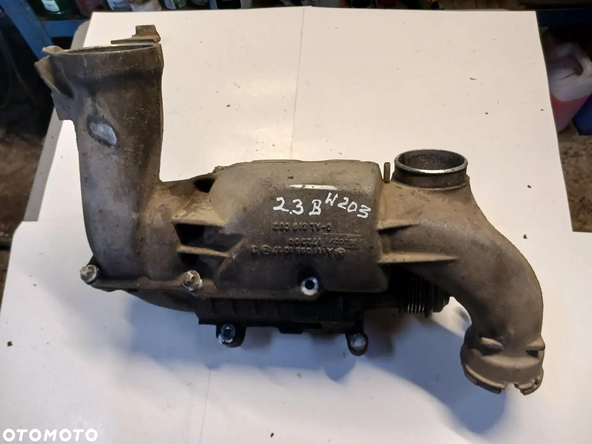 KOMPRESOR sprężarka turbo doładowania Mercedes C-klasa W203 CL203 Coupe 2.3 16V 197KM A1110901080 A1110981037 a1110991037 - 1