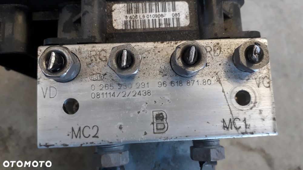 pompa ABS 9665915780 0265950963 0265230291 9661887180 Citroen c4 I lift 1.6 VTI - 5