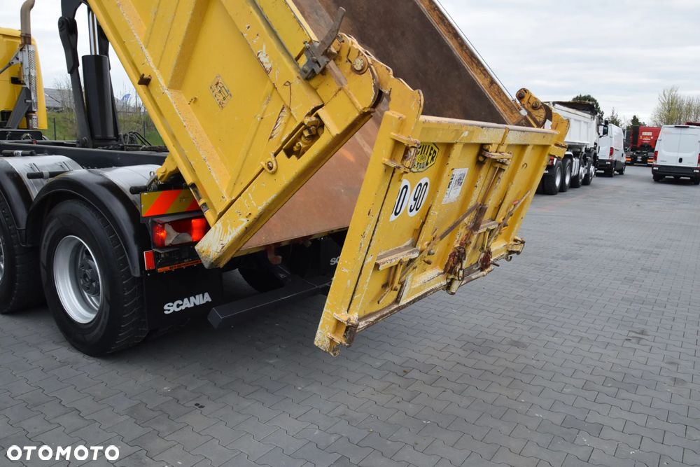 Scania P410 / 8x4 / EURO 6 / WYWROTKA / HYDROBURTA / AUTOMAT / KAMERA COFANIA / NAWIGACJA / HAK / NISKI PRZEBIEG / SERWISOWANY / SPROWADZONY - 28