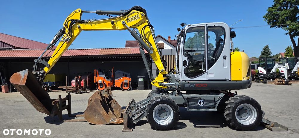 Wacker Neuson <<Wacker Neuson EW100,5łyżek+widły,2014r,szybka skrzynia, centralne smarowanie,sprowadzona!>> - 1