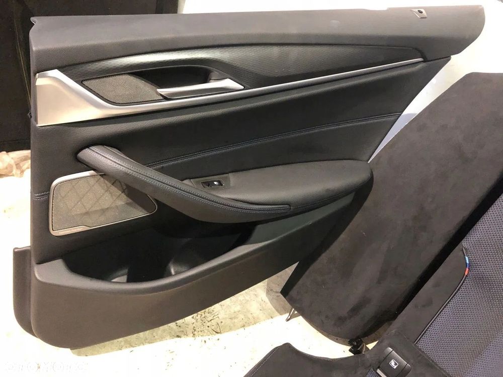 FOTELE TAPICERKA SPORT BMW 5 G30 ALCANTARA GRZANE M PAKIET - 14