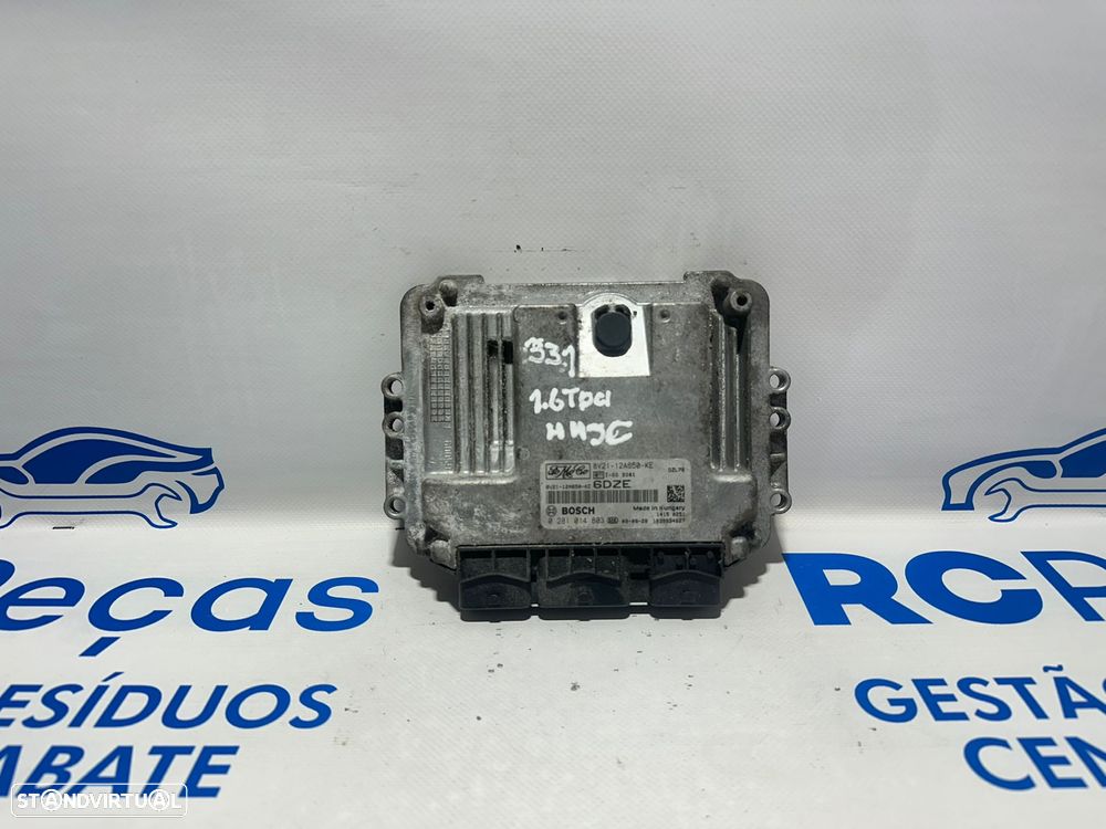 .Centralina Motor Bosch Original PSA Ford 1.6 HDi 8V21-12A650-KE 0281014803 2008 - 2017 - 6