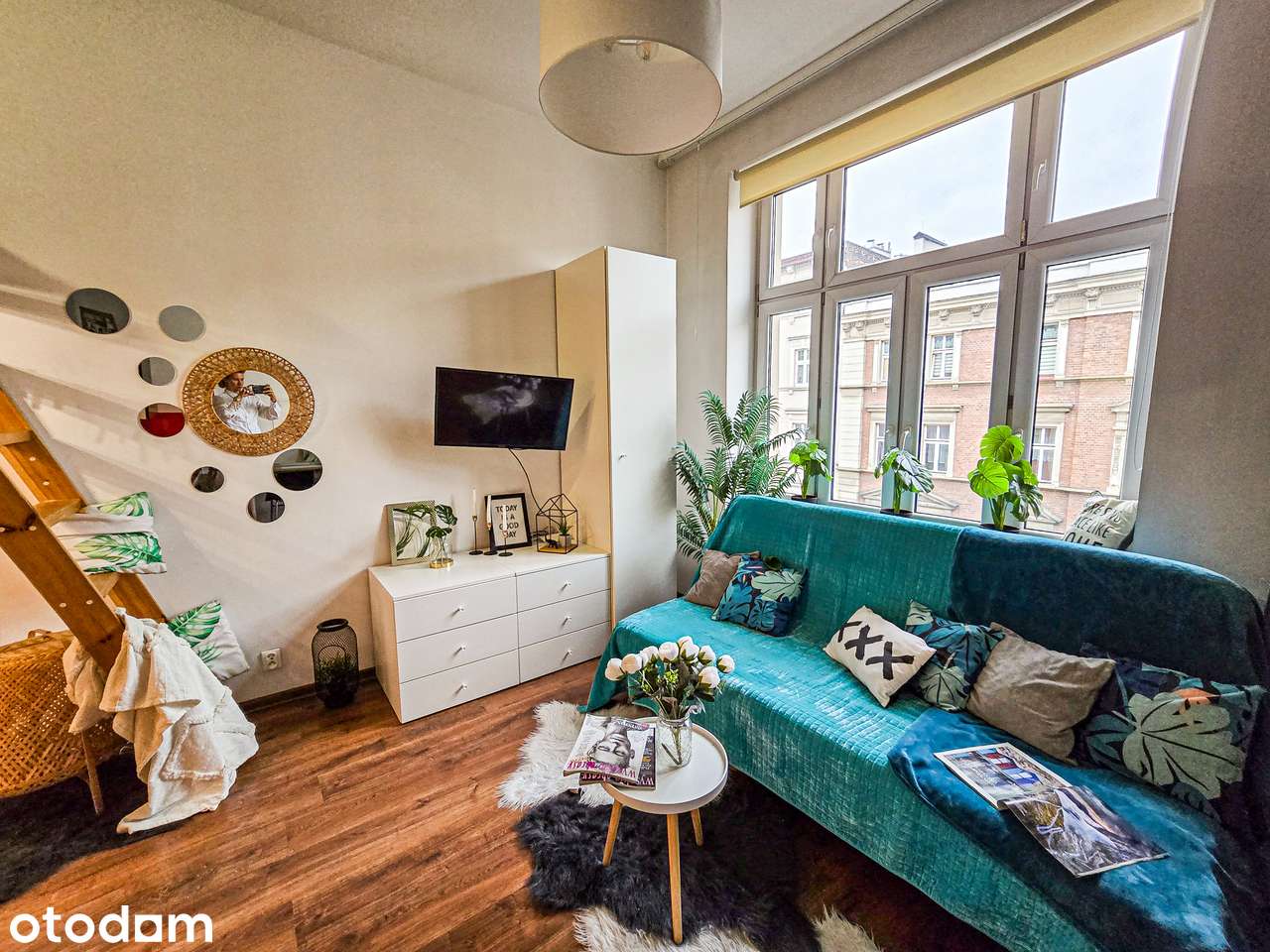 Katowice centrum | kawalerka 25 m² z antresolą| ogrzewanie miejskie