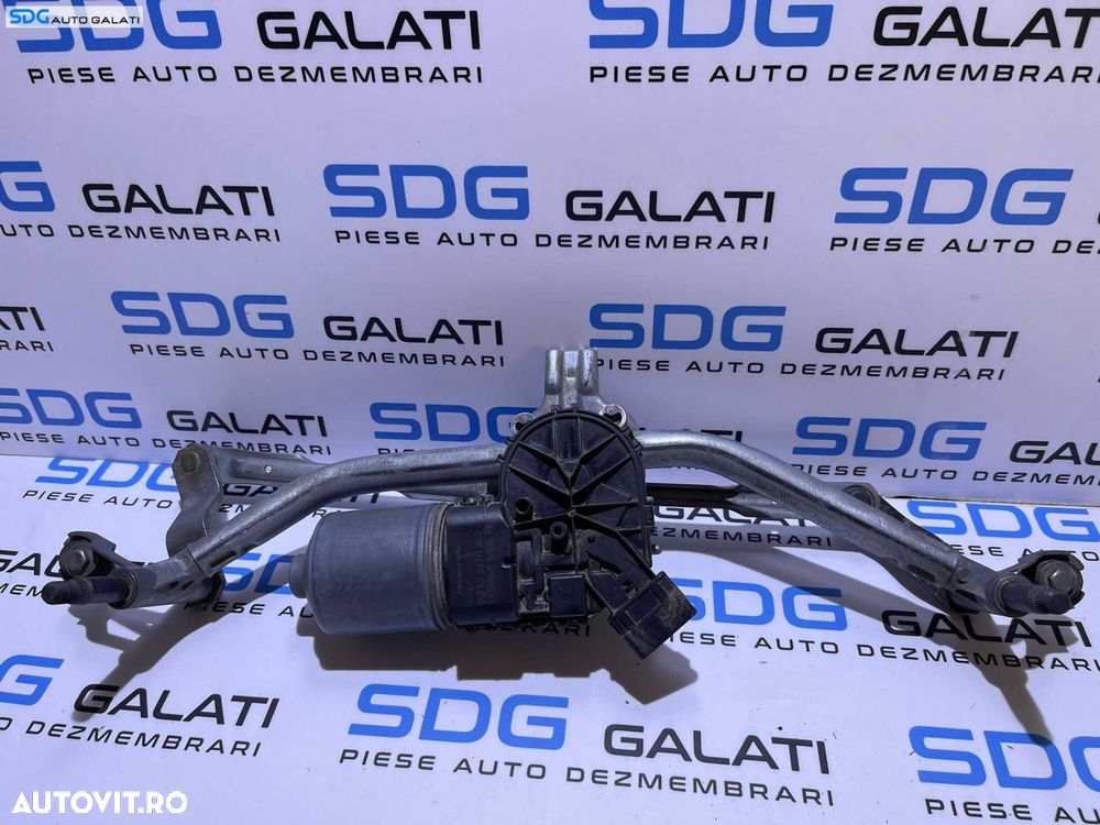 Ansamblu Brat Brate cu Motoras Stergator Stergatoare Parbriz Peugeot 207 CC Cabrio Decapotabil 2006 - 2015 Cod 0390241970 3397020877 9681204380 - 1