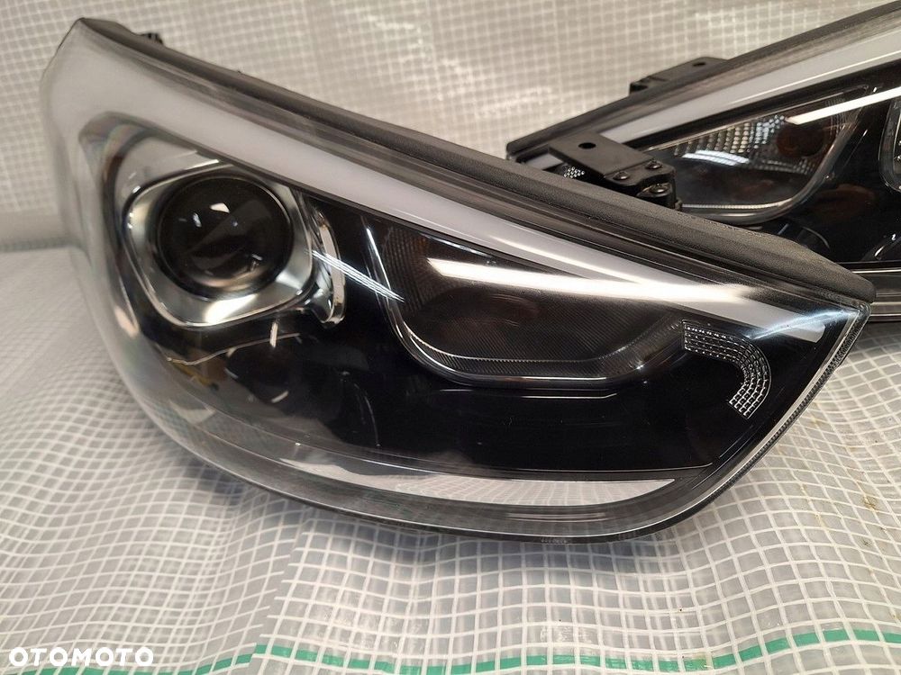 lampa przod prawa xenon prawy hyundai ix35 lift 2013-15 orginal europ super - 4