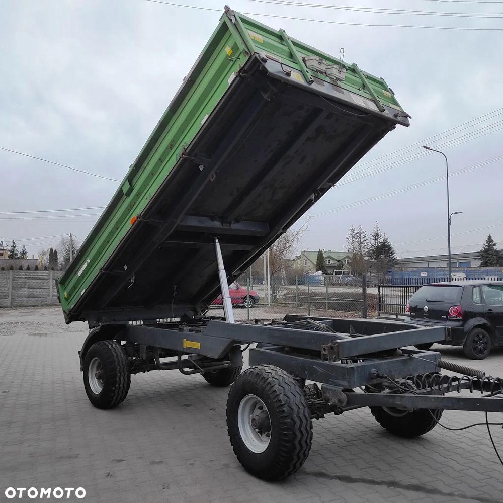 Metal-Fach T710/1 Przyczepa rolnicza Wywrotka 3 strony 6 ton 2011 R - 15