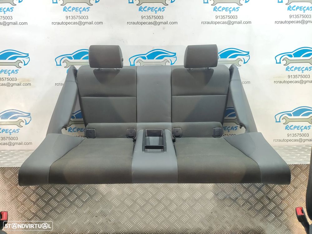 BANCO BANCOS ORIGINAIS BMW SERIE 1 E82 COUPE PACK M PELE TECIDO ELECTRICOS AIRBAG - 3