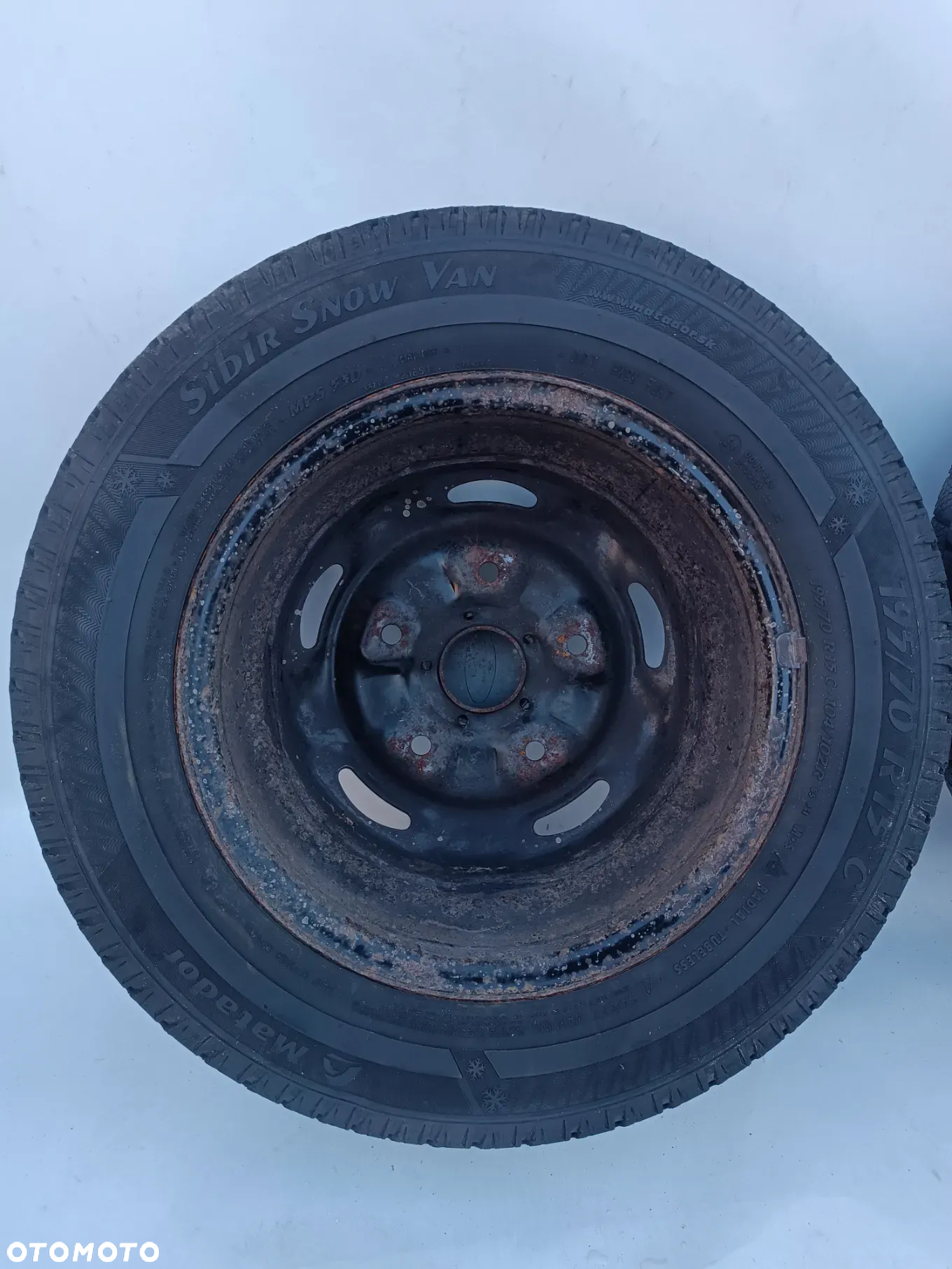 FELGI KOŁA OPONY 195/70/R15C TRANSIT 5x160  MK7 06-14 CUSTOM - 9