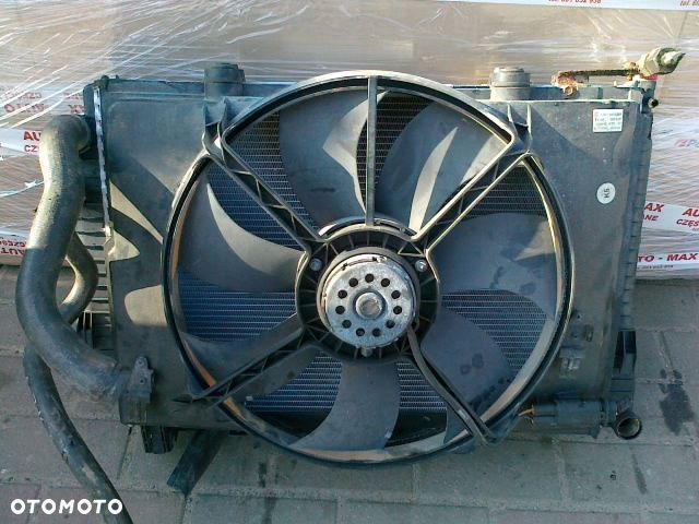 MERCEDES W202 2,2 CDI KOMPLET CHŁODNIC WENTYLATOR