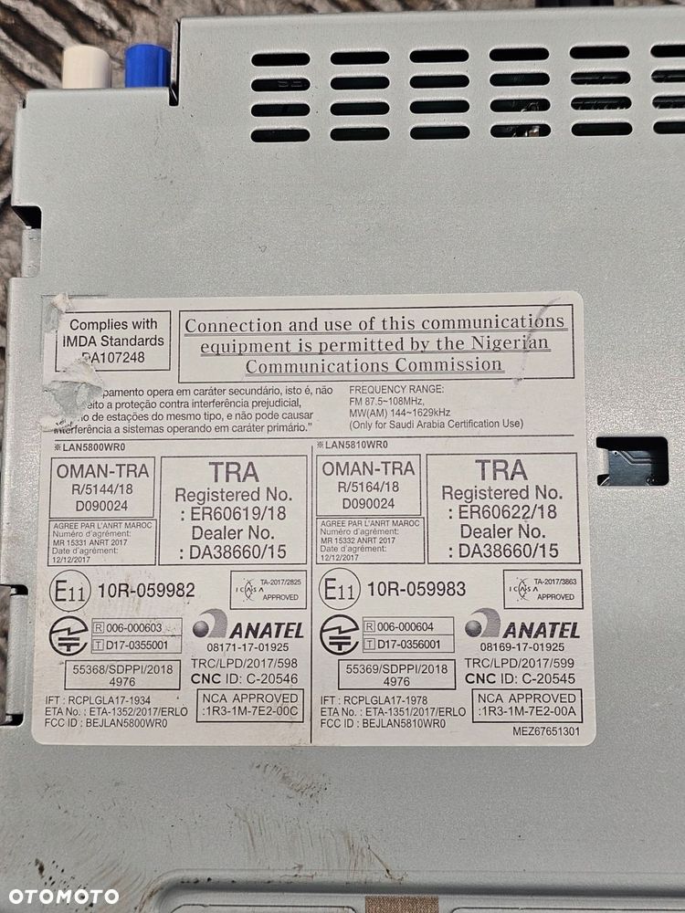 captur trafic iii radio nawigacja 281155231r - 2