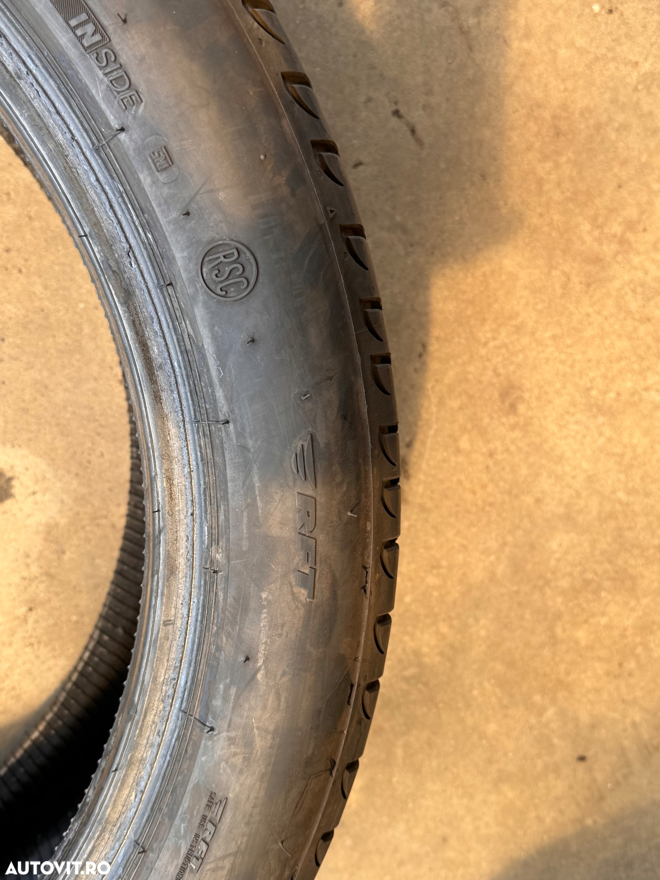 Vând set anvelope 245/45/20-275/40/20 bridgestone de vară cu runflat ca noi - 8