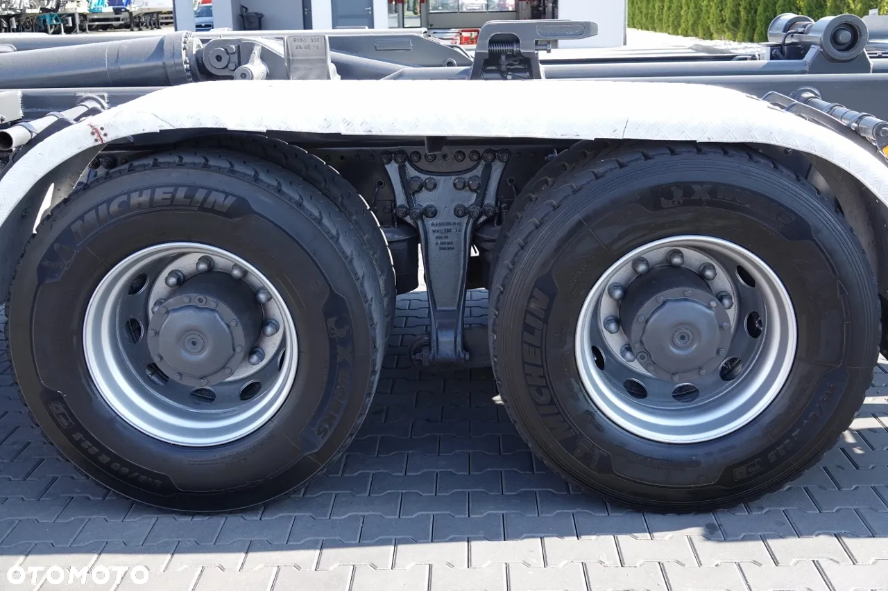 Mercedes-Benz ACTROS 2644 / 6x4 / HAKOWIEC + HDS PALFINGER EPSILON M120Z82 /  SIODEŁKO / MAX UDŹWIG 3 540 KG / EPS + SPRZĘGŁO / SPROWADZONY - 25