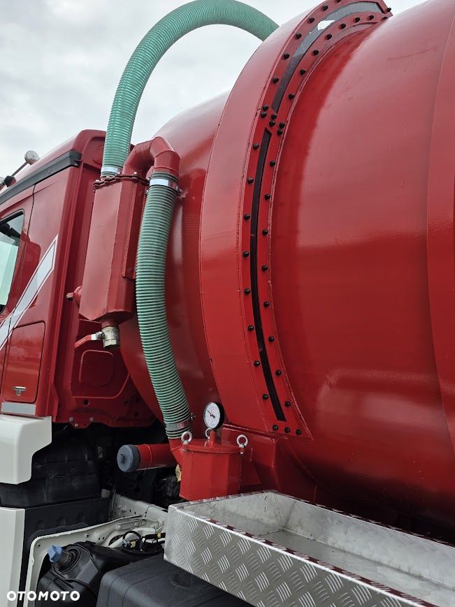 Mercedes-Benz ANTOS 3540 8x2 TYLKO 227 861 km ASENIZACYJNY SZAMBIARKA NOWA BECZKA 26m³ 1,2 i 4 OŚ SKRĘTNA POMPA JUROP RV-520 SPECJALNY - 8