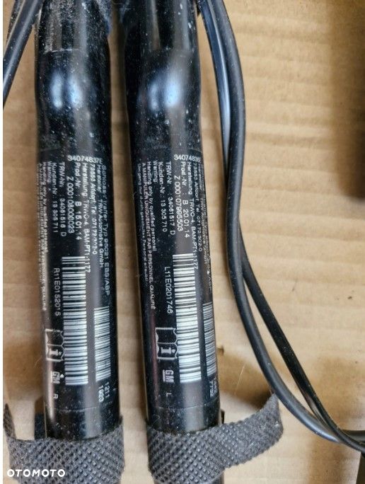 Pasy napinacze dopinacze Opel Meriva B II LIFT ORYGINAŁ 2014r - 3
