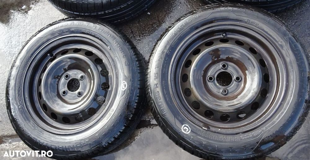 Jante tabla Dacia Logan din 2014 R15 cu cauciuc 185/65 R15 - 3