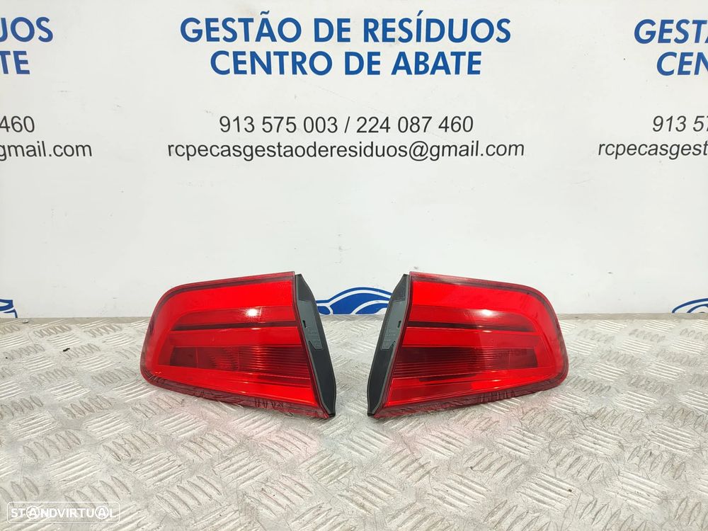 Farolins Tras Traseiros Mala Esquerdo Direito Originais LED BMW Serie 1 LCI F20 5 portas F21 2 portas 7359019 7359020 2014 - 2019 - 1