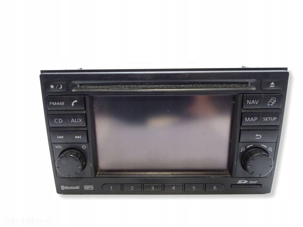 radio cd nissan qashqai j10 lift 10-13 r. 25915bh30e - 1