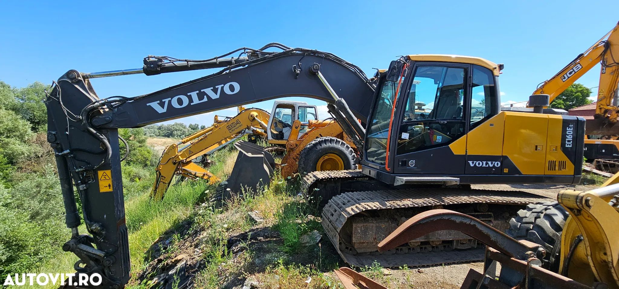 Volvo EC 160 E L Excavator pe roți - 1