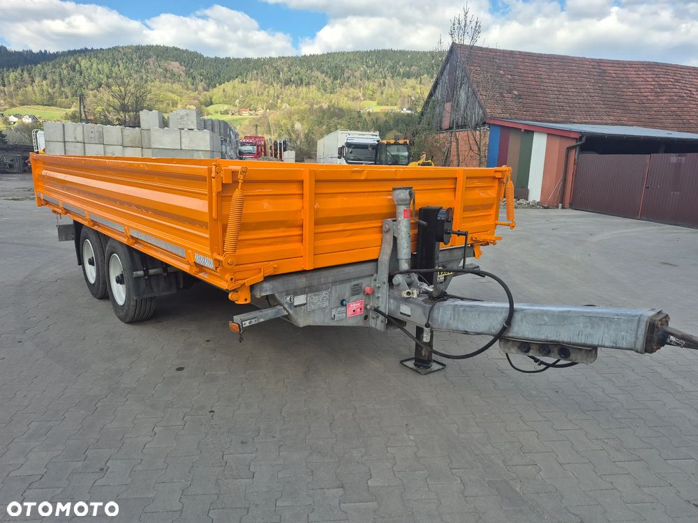 Humbaur PRZYCZEPA WYWROTKA LAWETA TANDEM / HUMBAUR HTK 115024 - 1